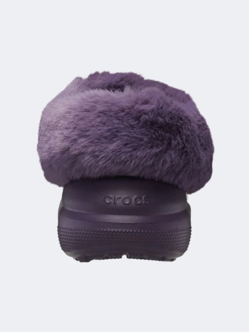 Crocs Furever Crush Unisex Lifestyle Slippers Dark Iris