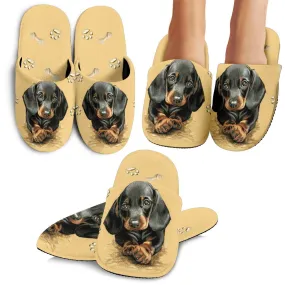 DACHSHUND SLIPPERS