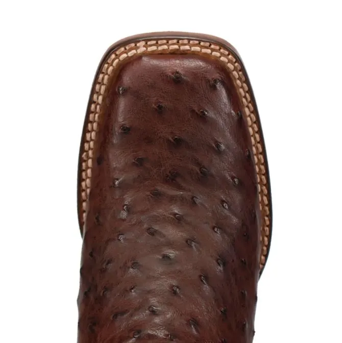 Dan Post Kylo Full Quill Ostrich Boot - Hand-crafted Exotic Ostrich Boots