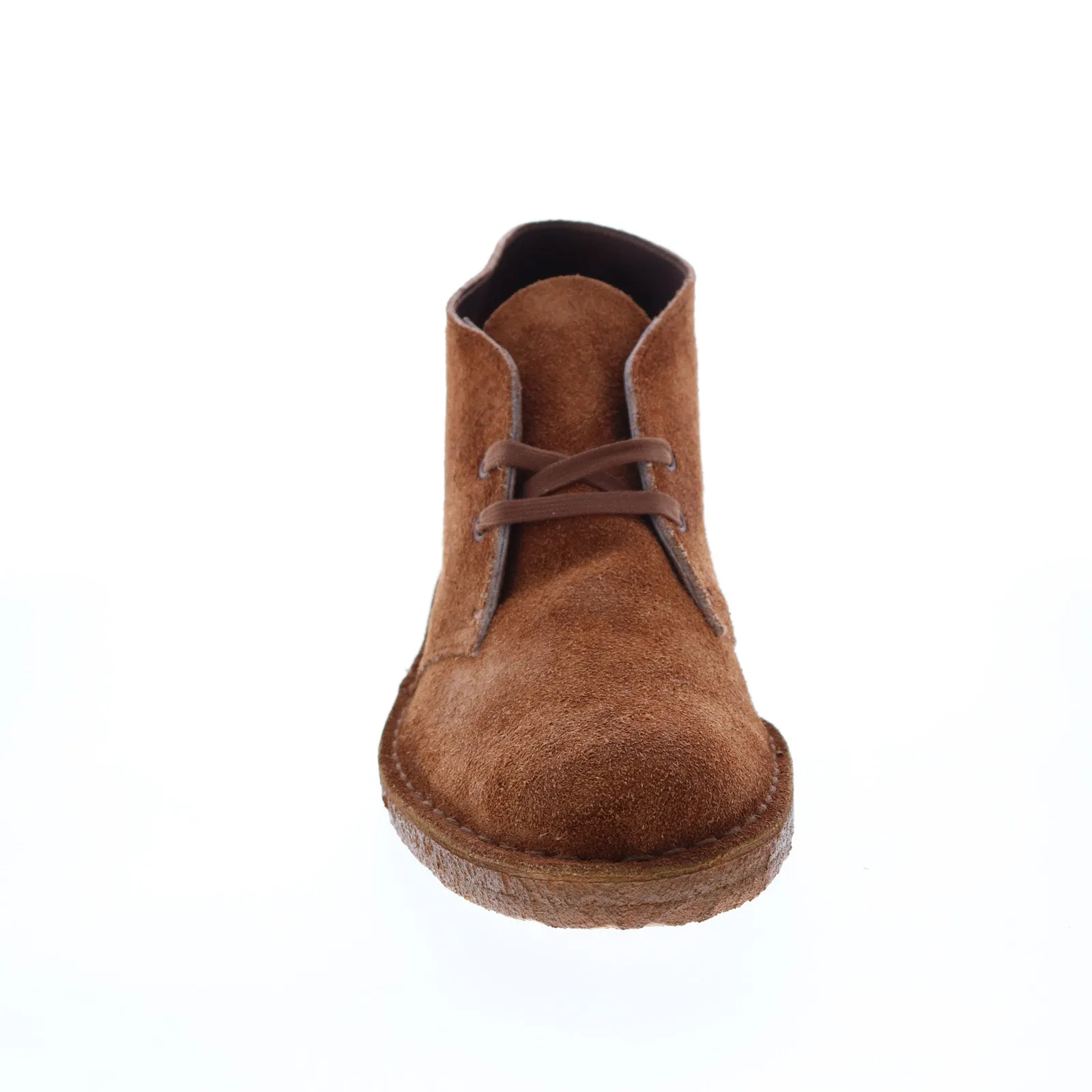 Desert Boot Mens Suede Chukka Boots - Brown Lace-Up by Clarks