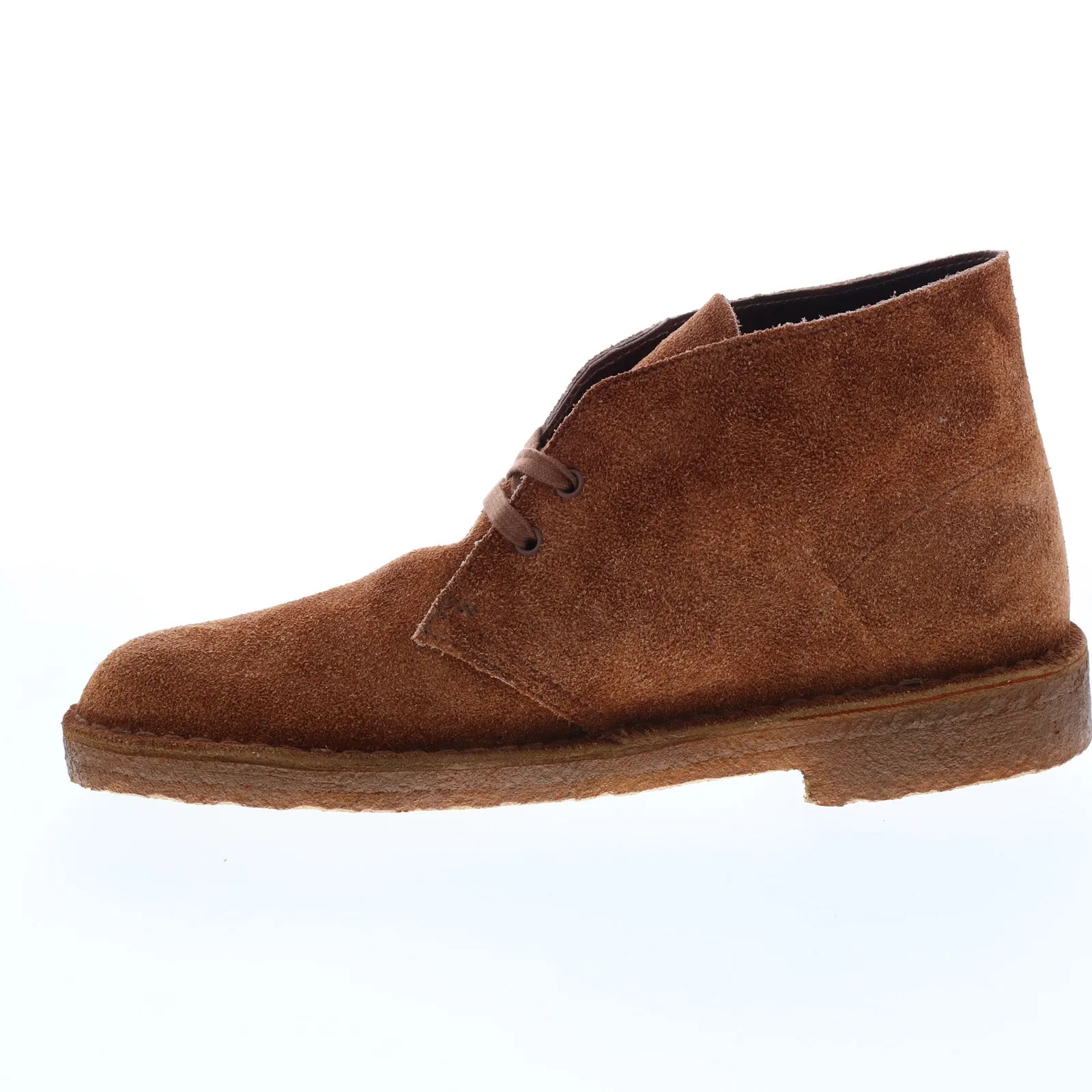 Desert Boot Mens Suede Chukka Boots - Brown Lace-Up by Clarks