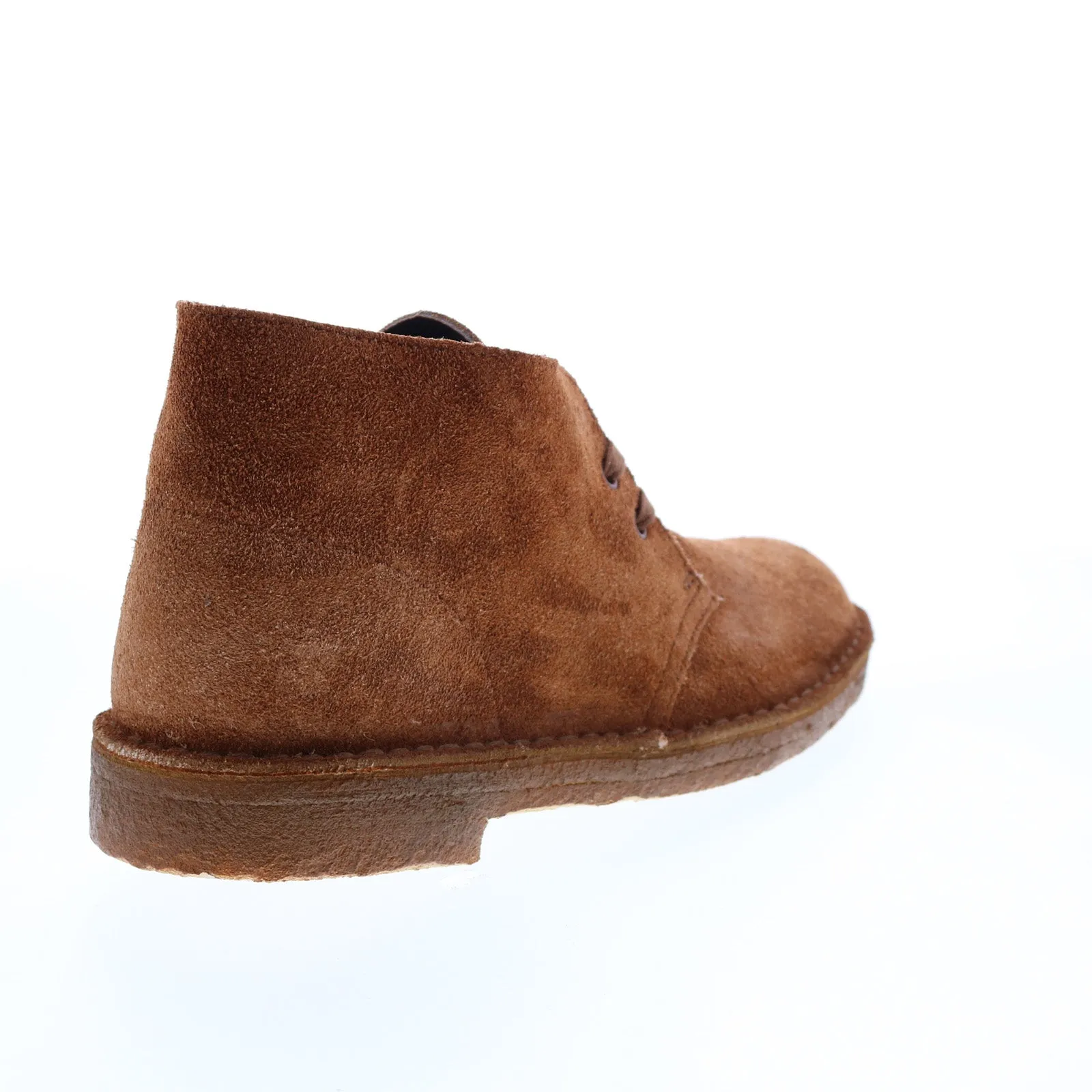 Desert Boot Mens Suede Chukka Boots - Brown Lace-Up by Clarks