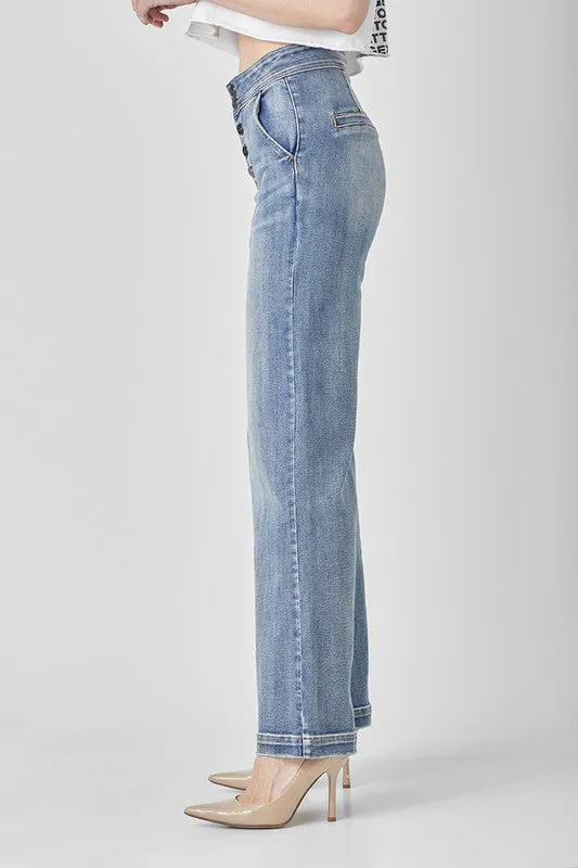 Desiree High Rise Flare Jeans - Medium