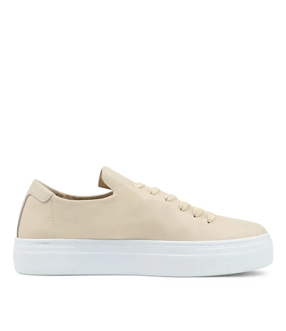 DIANA FERRARI Bartil Nude Leather Sneakers