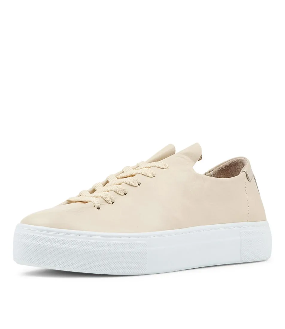 DIANA FERRARI Bartil Nude Leather Sneakers