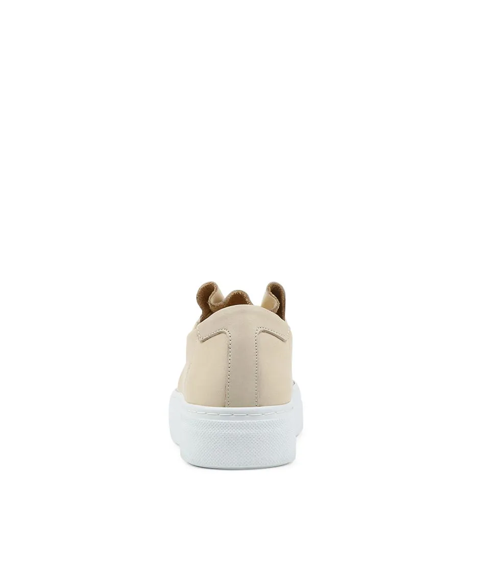 DIANA FERRARI Bartil Nude Leather Sneakers