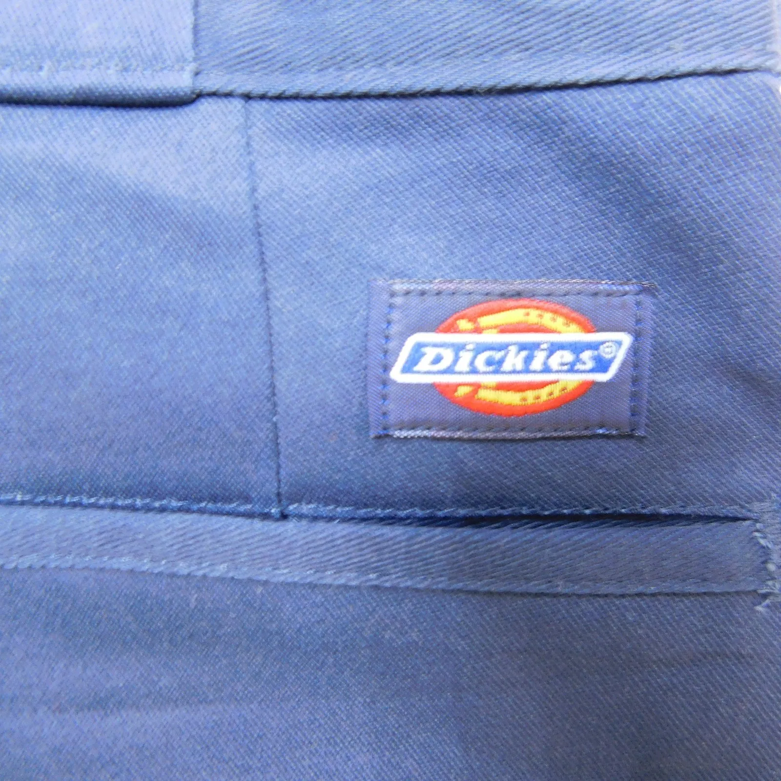 Dickies Blue Chino Straight Fit Trousers