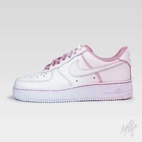 Custom Air Force 1 with Dip Dye Gradient