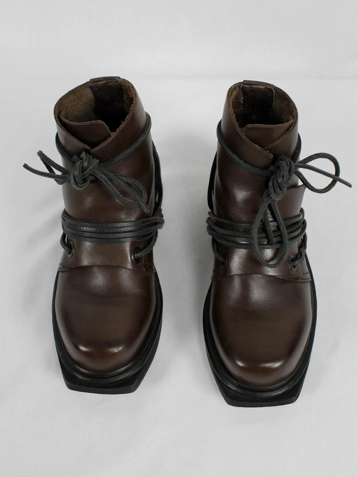 Dirk Bikkembergs vintage brown mountaineering boots size 36 - late 1990s