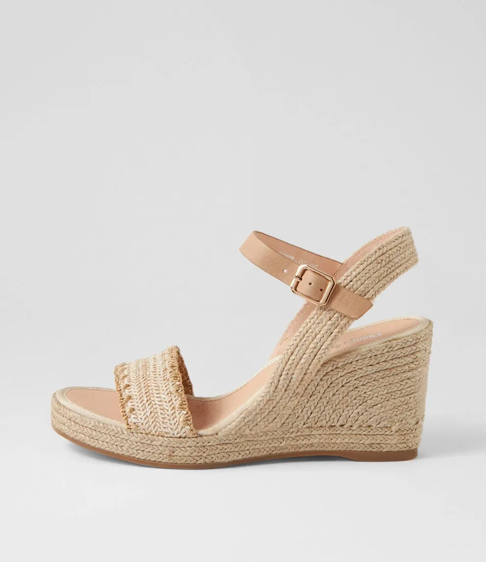 DJANGO & JULIETTE Prophet Ivory Latte Multi Espadrilles