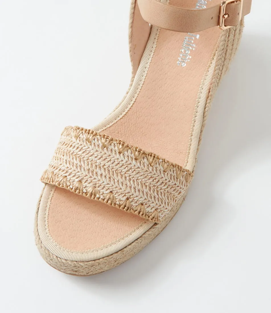 DJANGO & JULIETTE Prophet Ivory Latte Multi Espadrilles