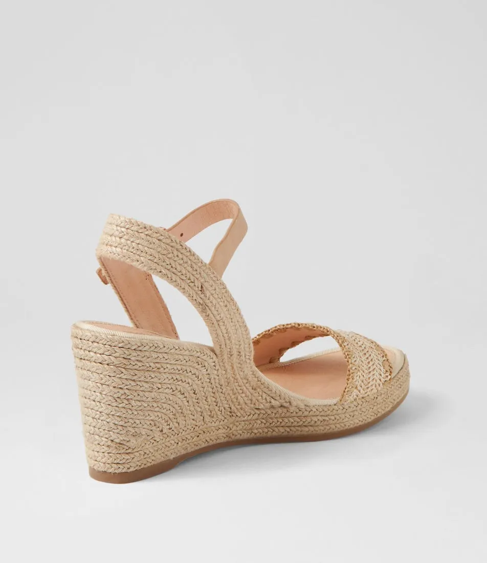 DJANGO & JULIETTE Prophet Ivory Latte Multi Espadrilles