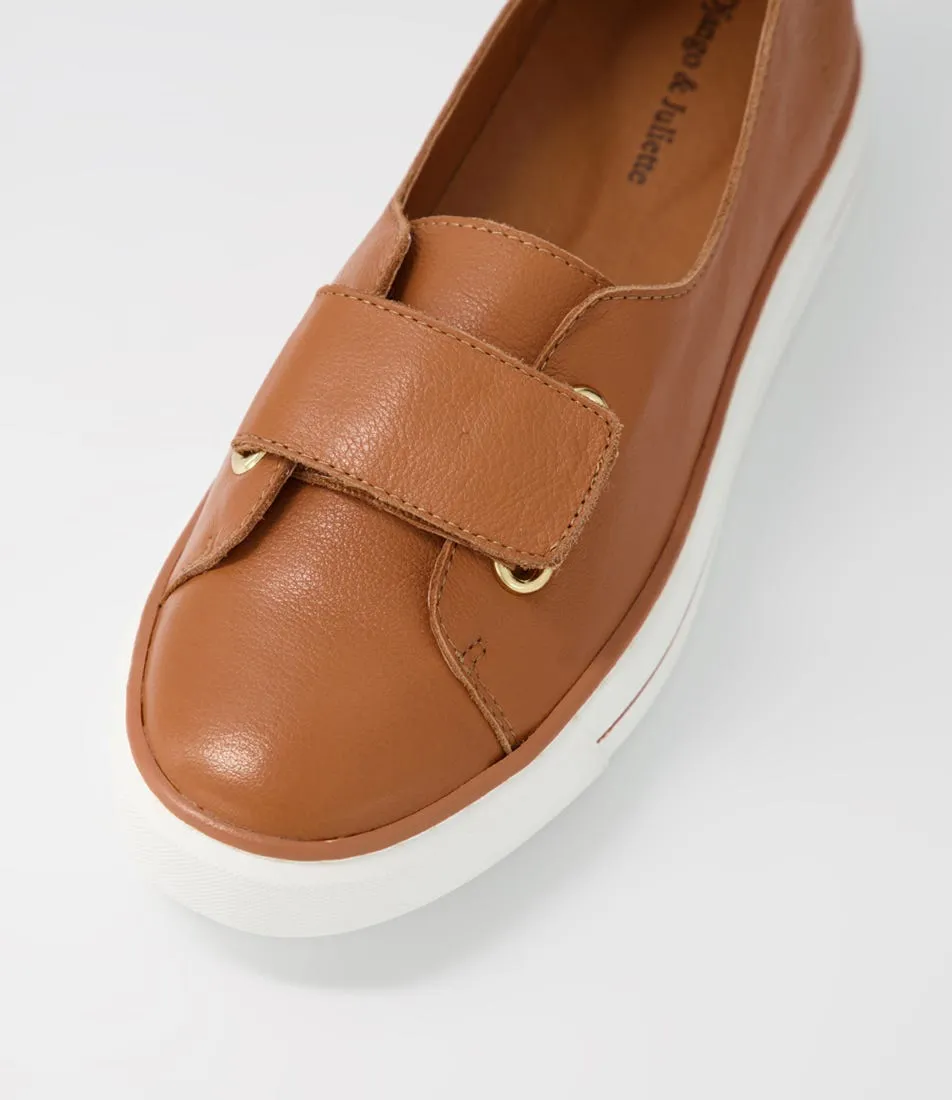 DJANGO & JULIETTE Yummie Scotch Leather Sneakers