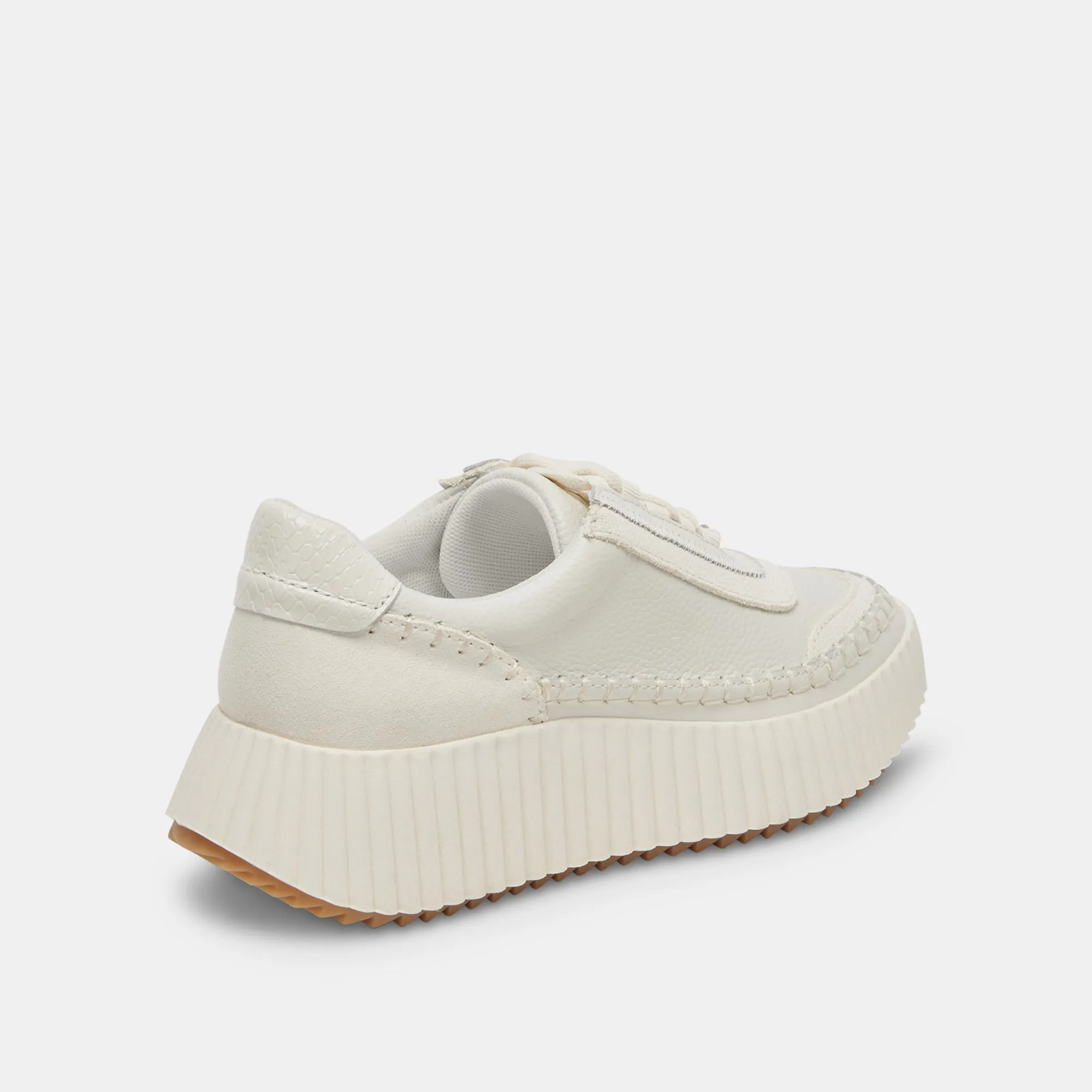 DOLEN SNEAKERS WHITE LEATHER - re:vita