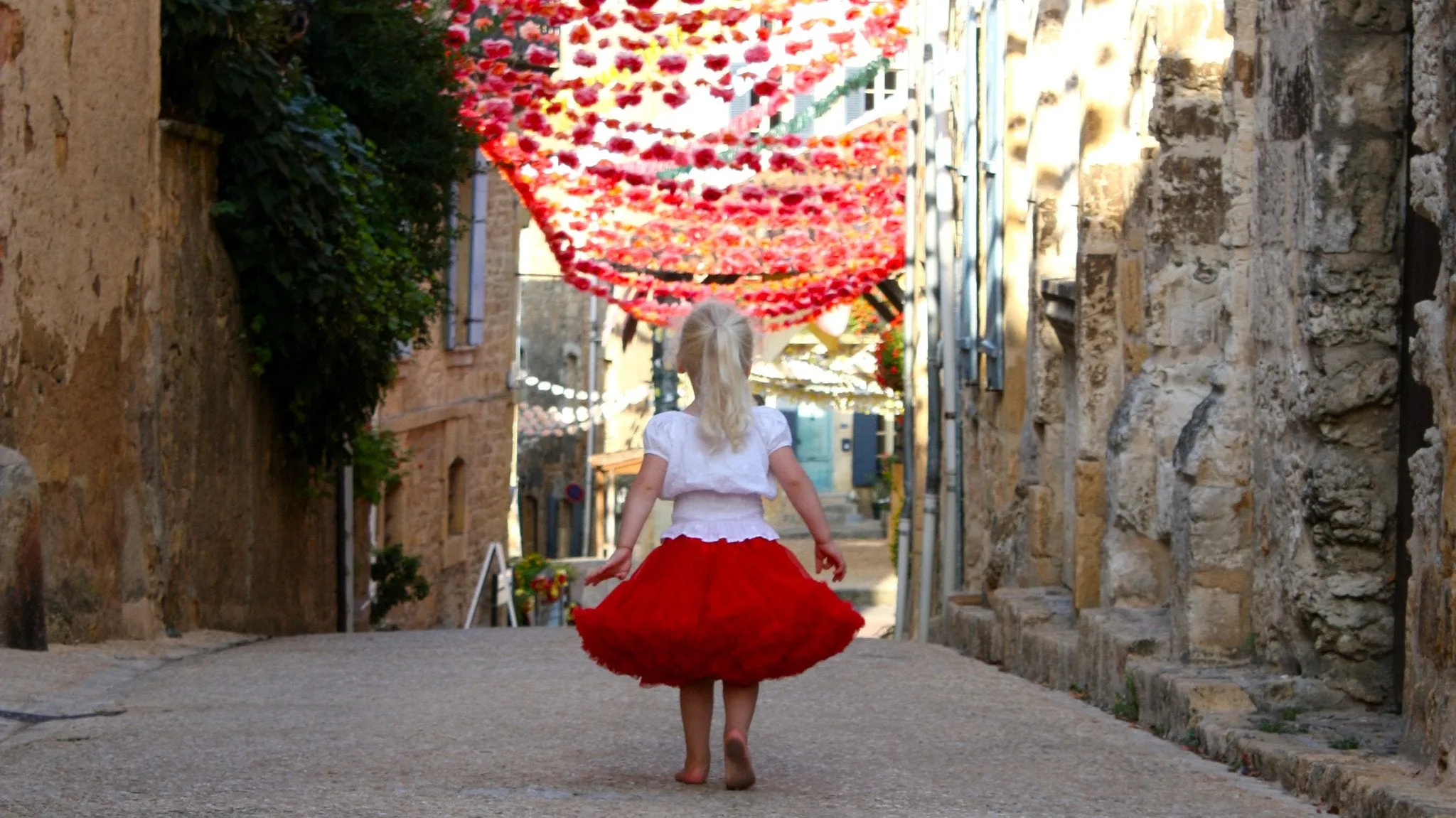 DOLLY by Le Petit Tom LITTLE RED RIDING HOOD pettiskirt red