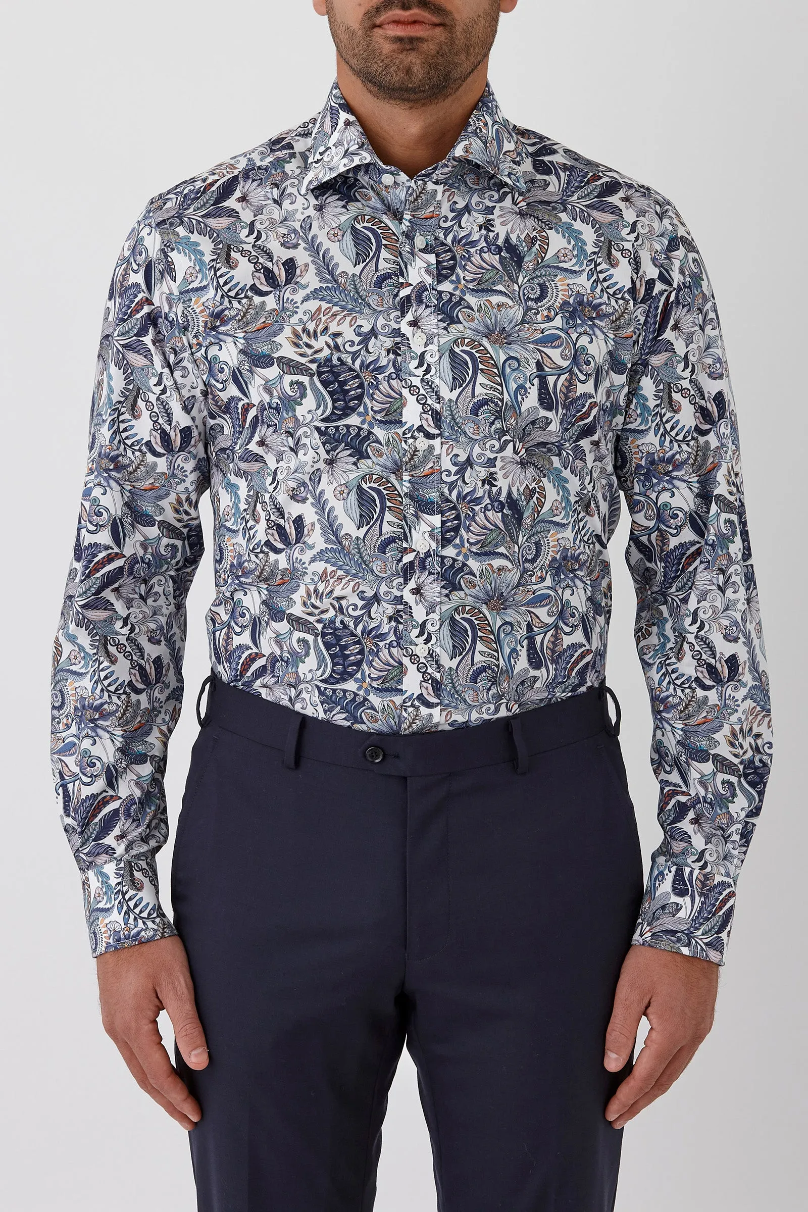 Dom Bagnato Steel Paisley Giorgio Shirt