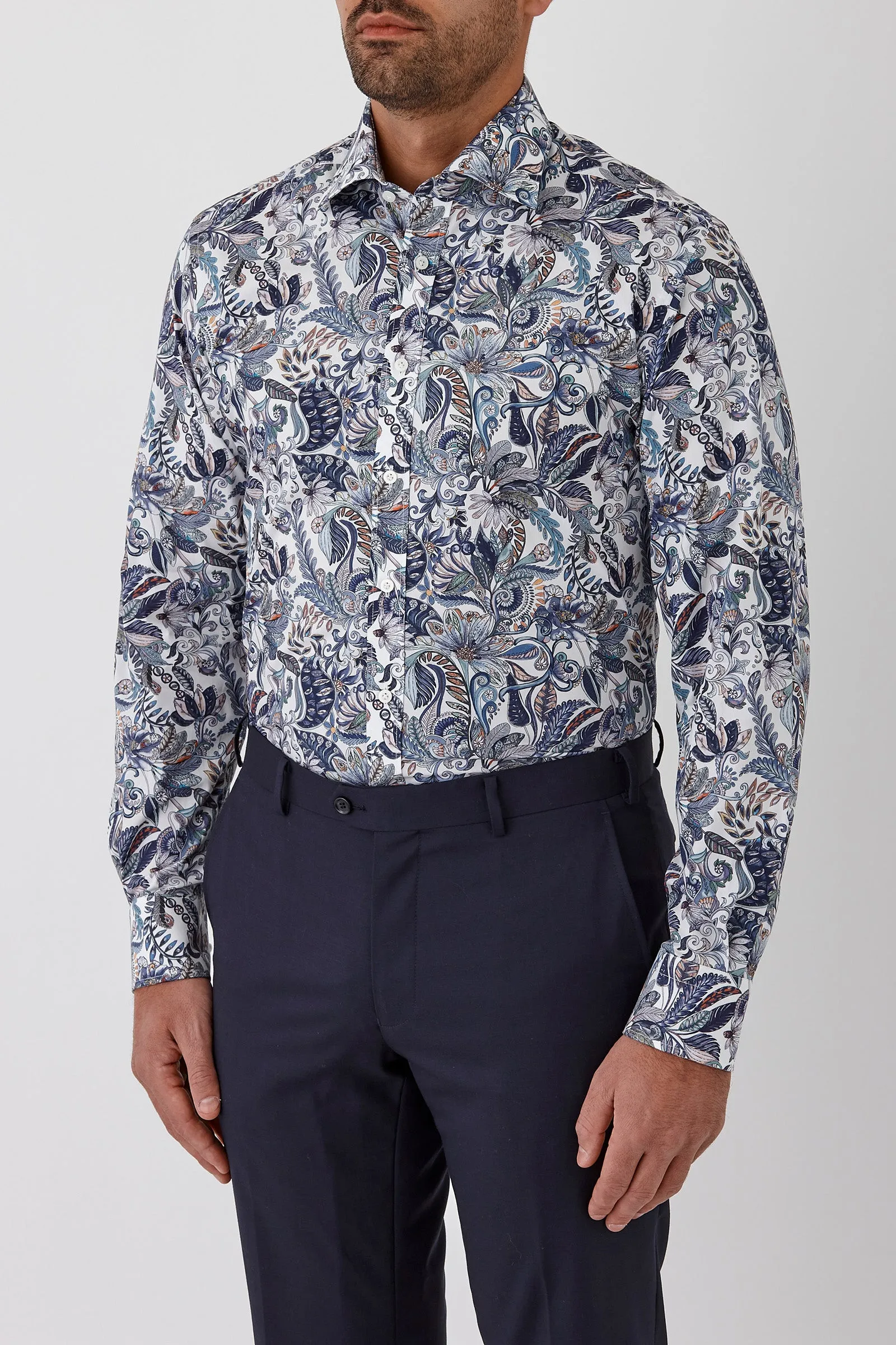 Dom Bagnato Steel Paisley Giorgio Shirt