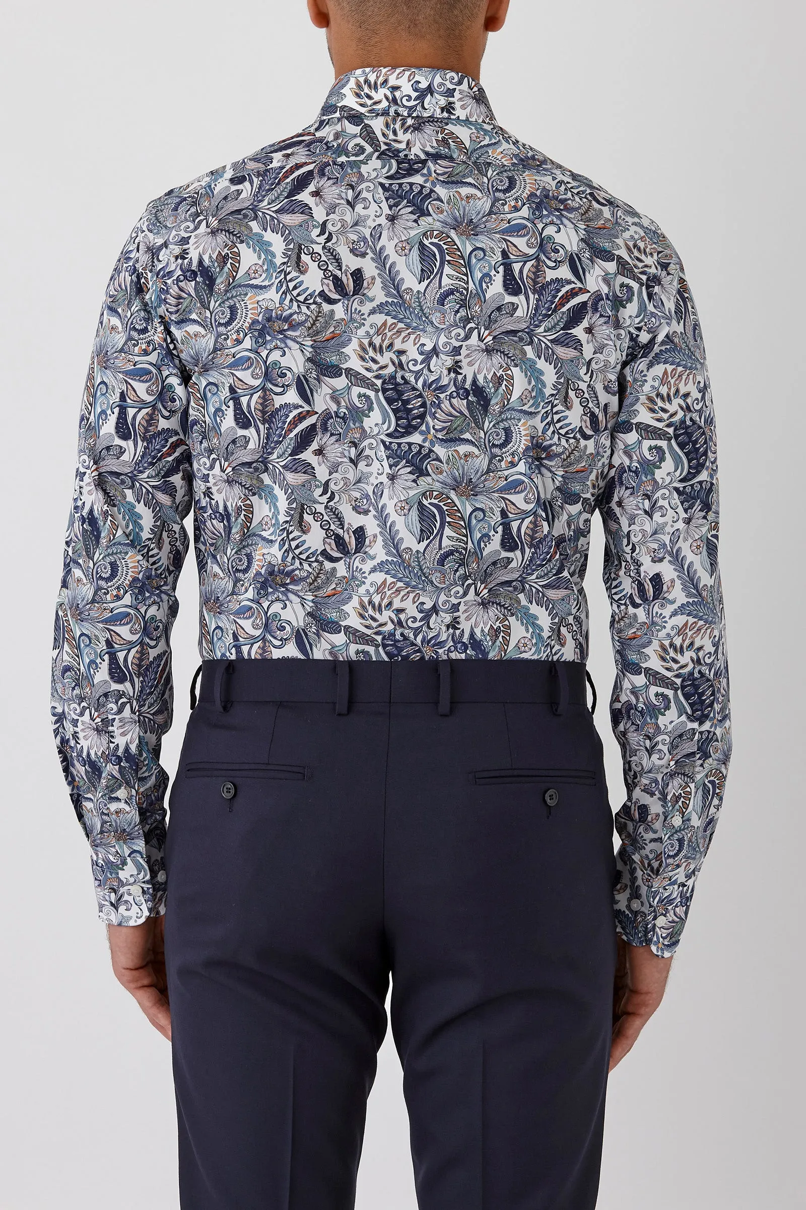 Dom Bagnato Steel Paisley Giorgio Shirt