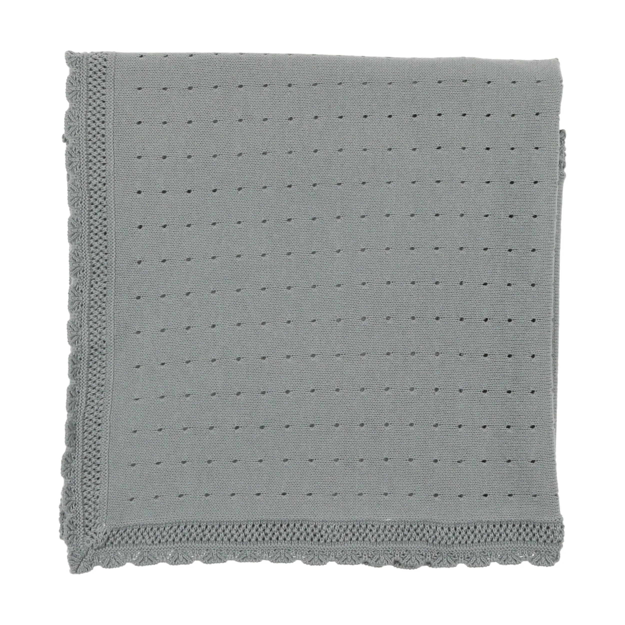 Dotted Open Knit Blanket