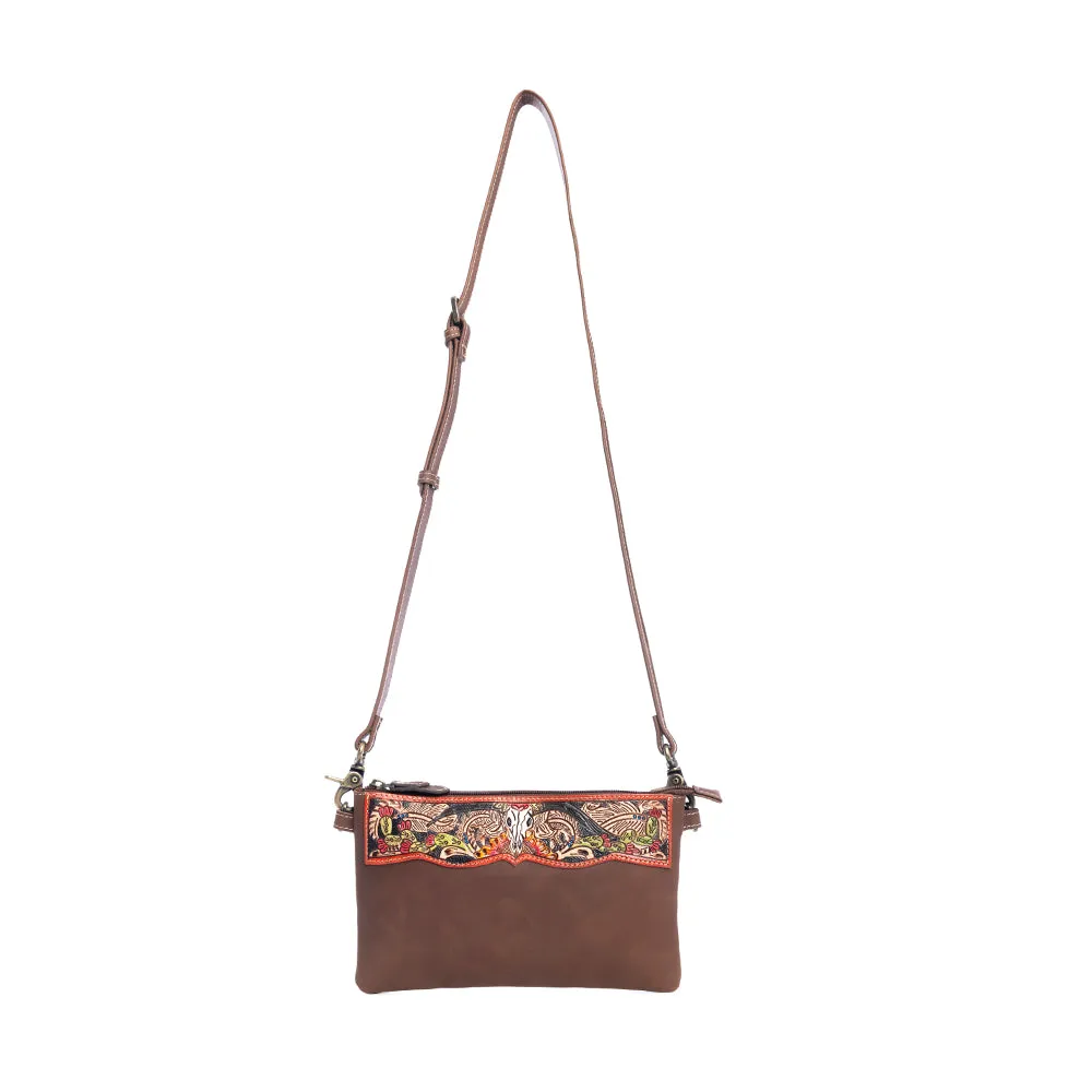 Dreamy Meadow Hand-Tooled Bag