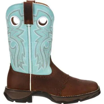 Lady Rebel Women's Durango Powder n' Lace Saddle Western Boot