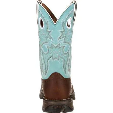 Lady Rebel Women's Durango Powder n' Lace Saddle Western Boot