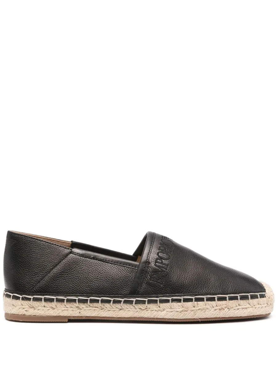 E 'Clat Leather Espadrilles