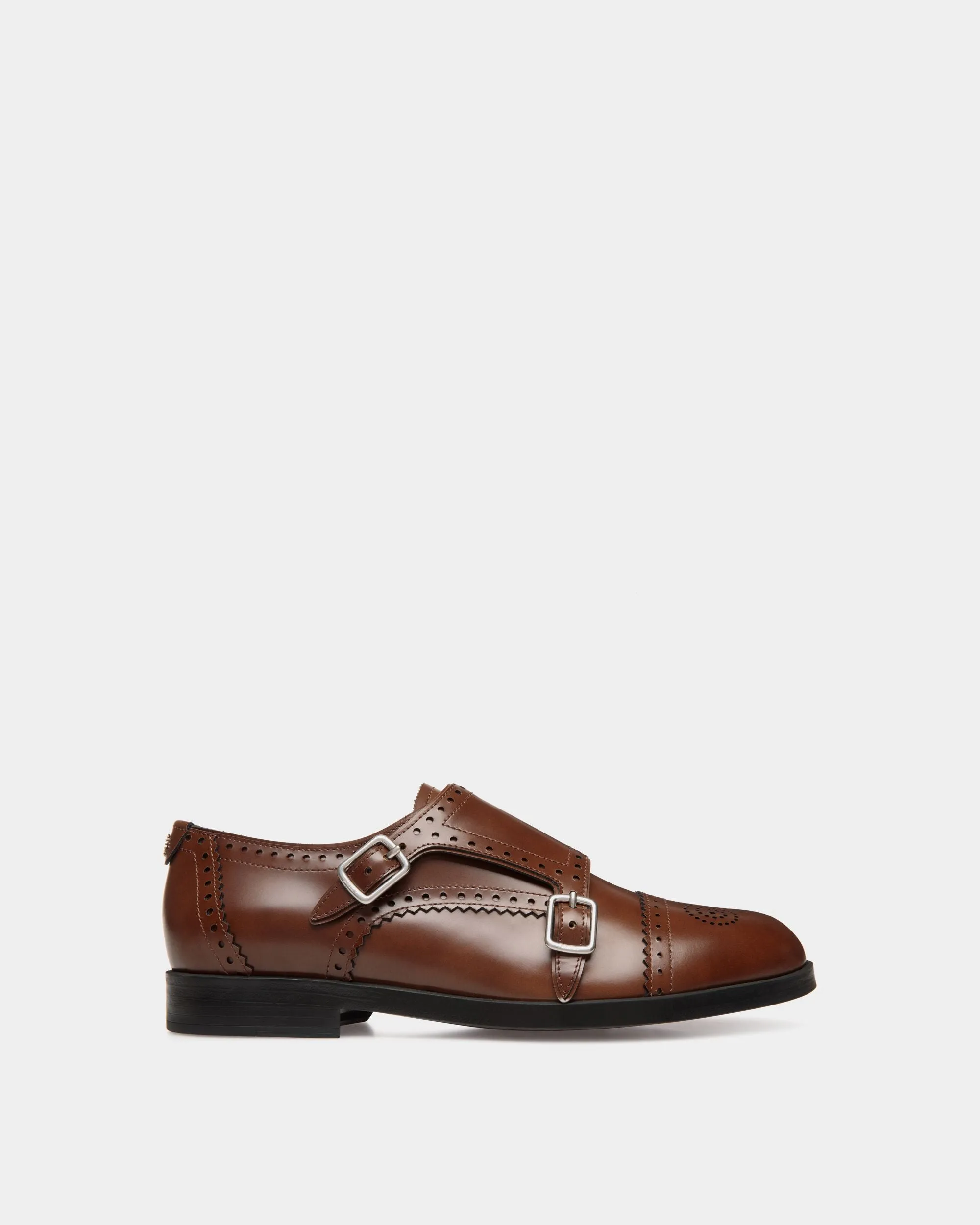 Egli Flat In Brown Leather