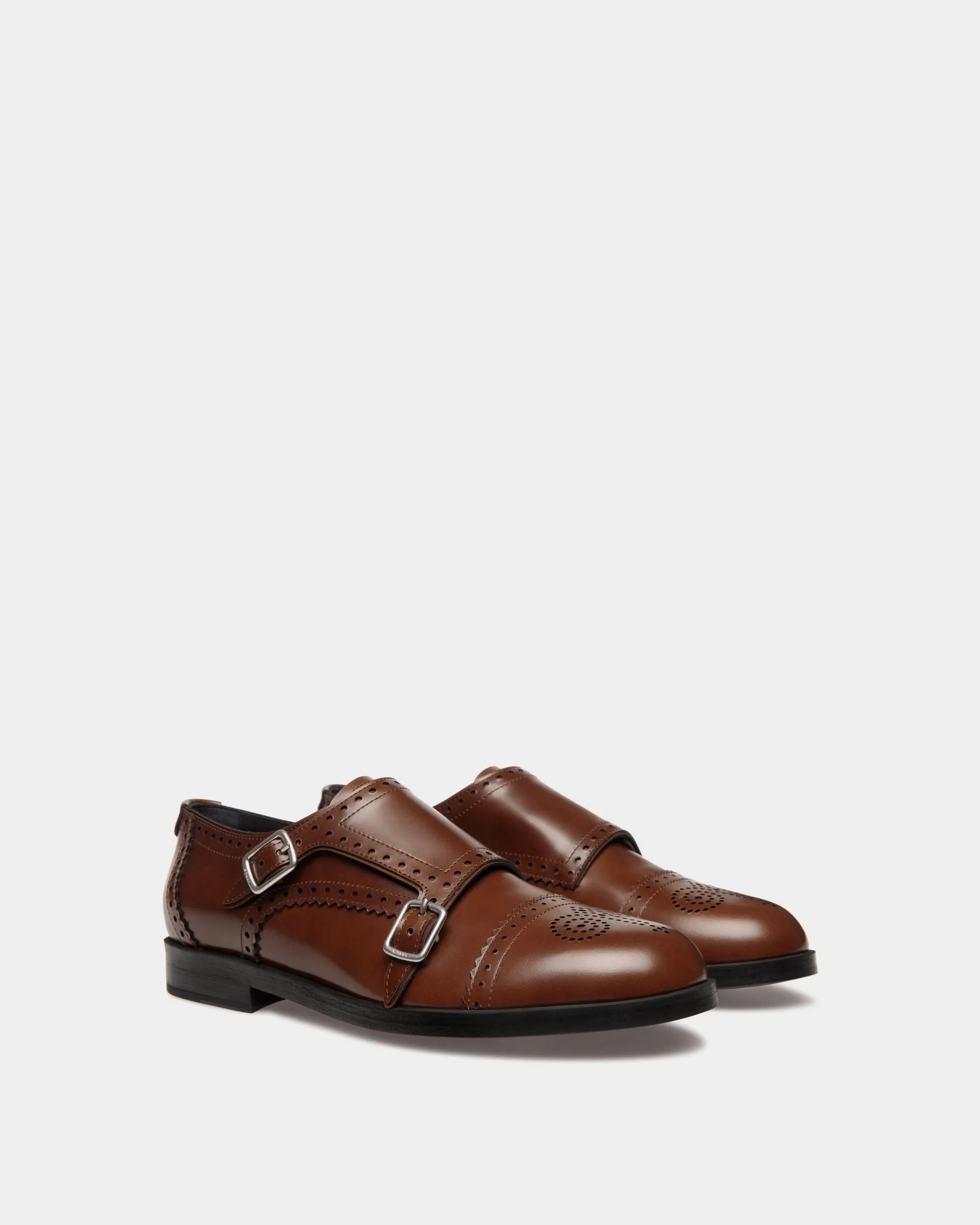 Egli Flat In Brown Leather