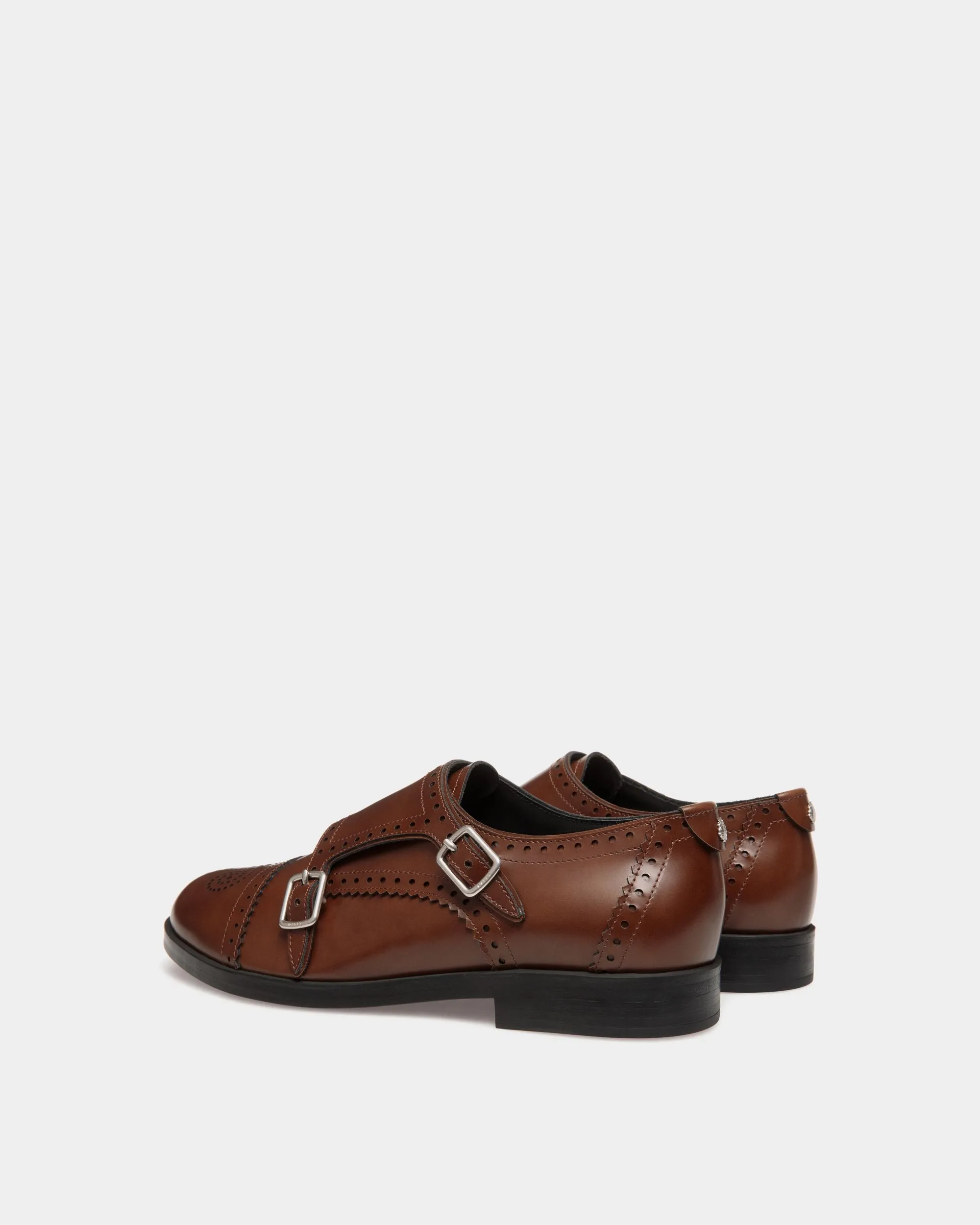 Egli Flat In Brown Leather