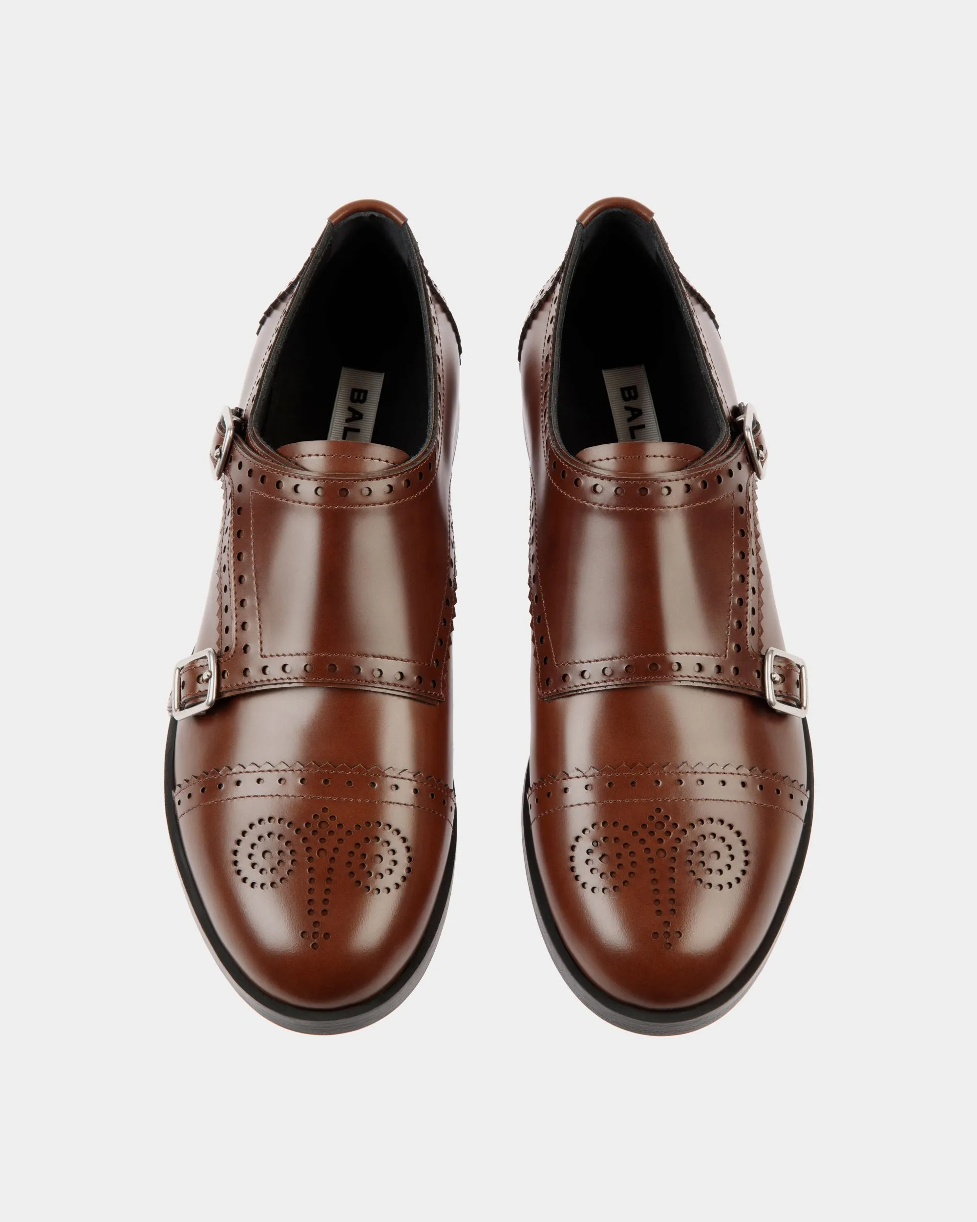 Egli Flat In Brown Leather