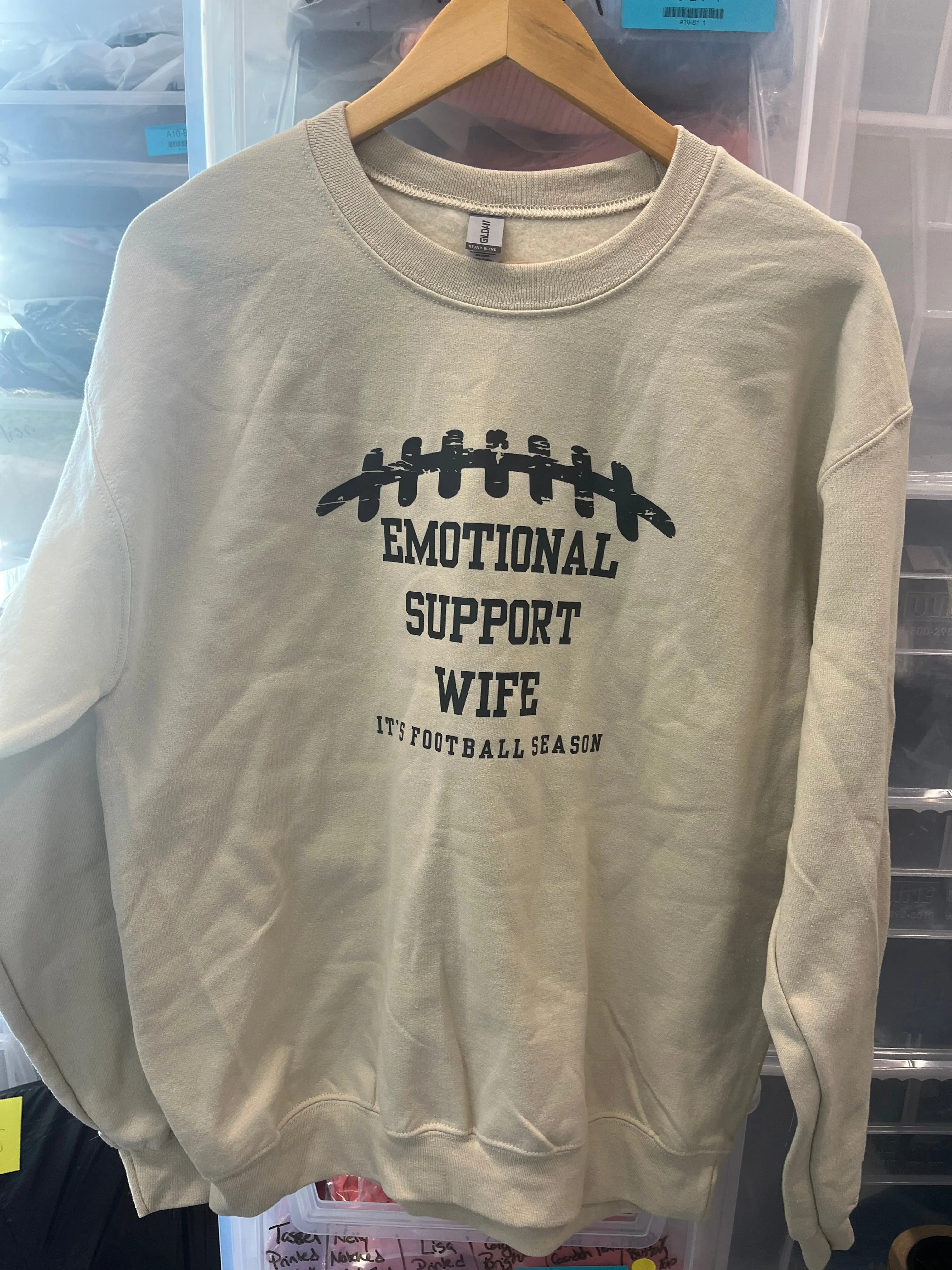 Emotional Support Wife Sweatshirt