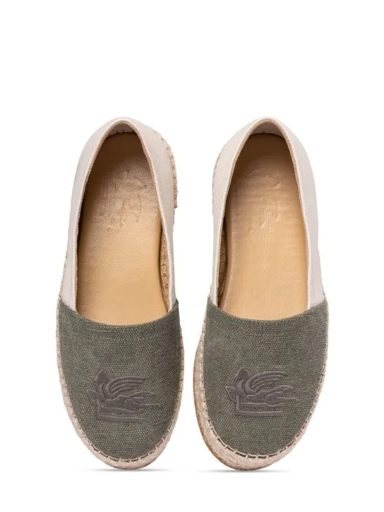 Etro Cotton canvas espadrilles