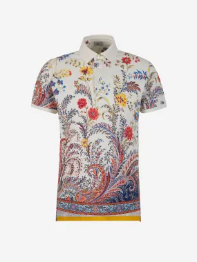 Etro Flower Motif Polo 