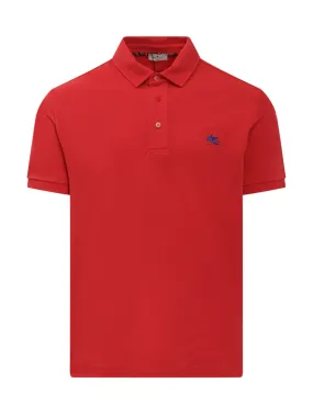 Logo Embroidered Polo Shirt