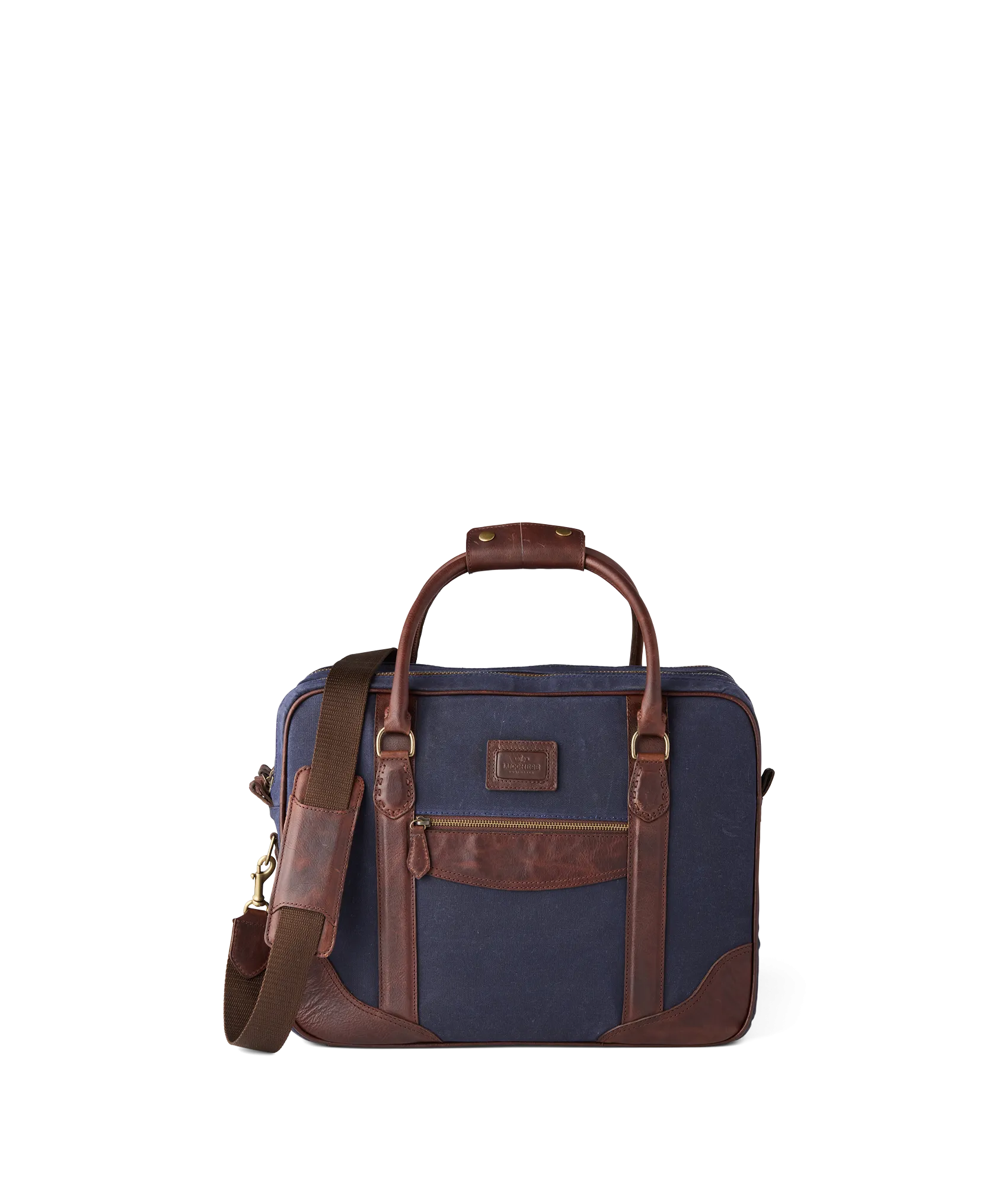 Everyday Waxed Canvas Cowboy Bag :: Navy