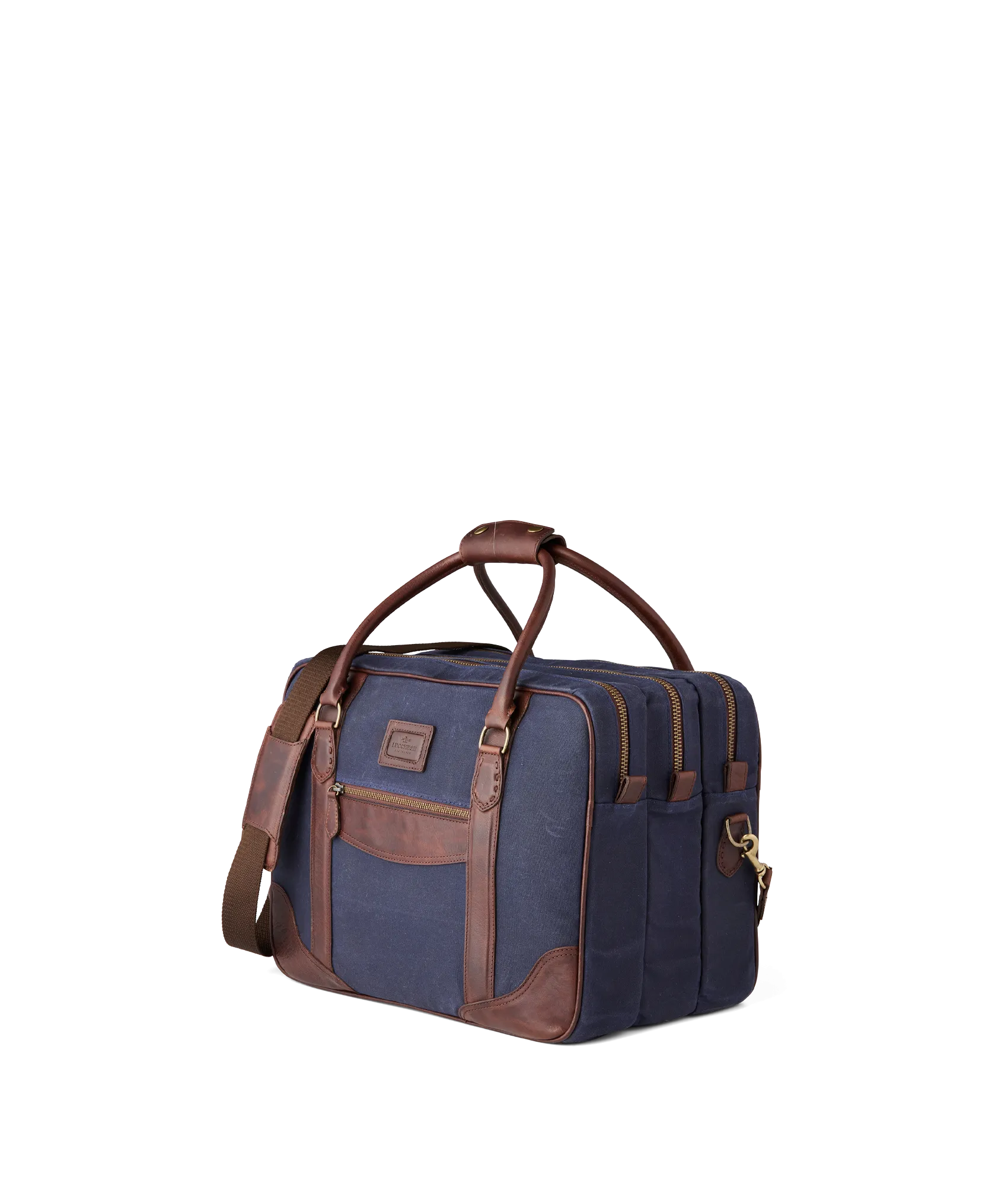 Everyday Waxed Canvas Cowboy Bag :: Navy