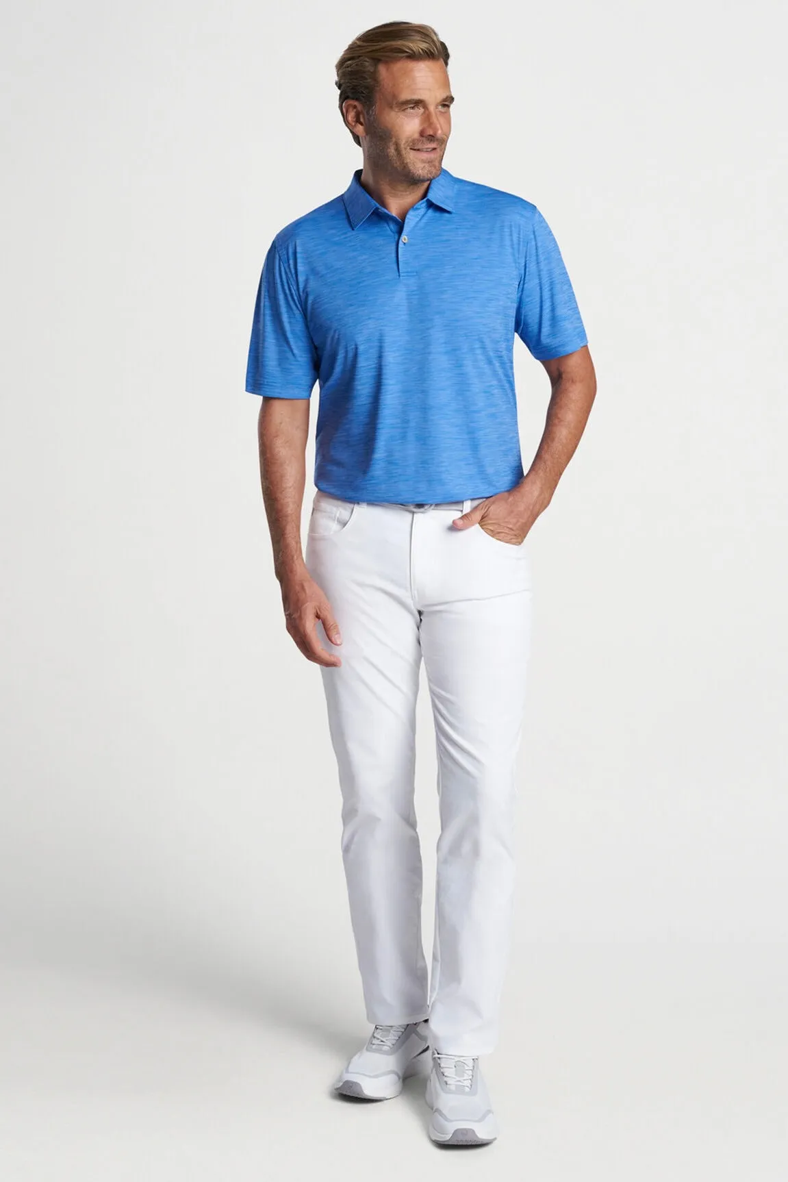 FEATHERWEIGHT MELANGE POLO