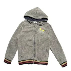 Fendi Zip-Up Hooded Sweatshirt