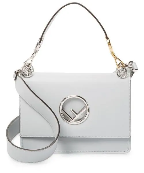 Fendi Kan I White Leather Bag