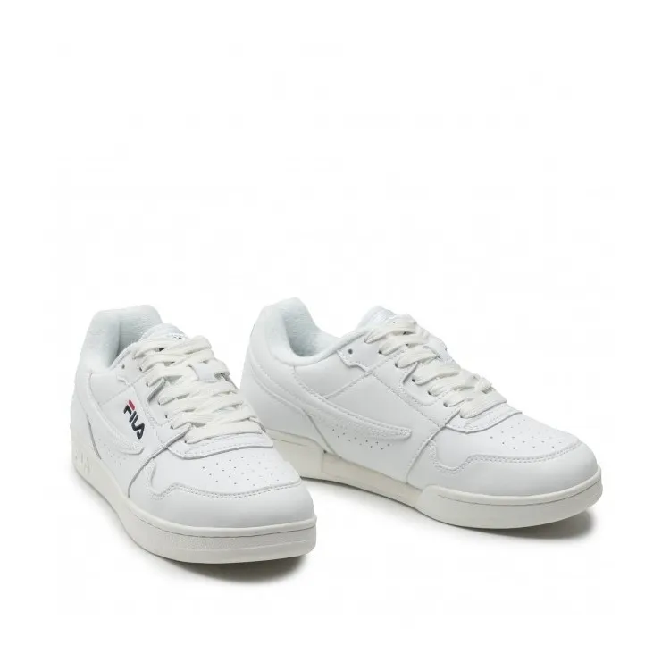 White Lace-Up Sneakers for Teens