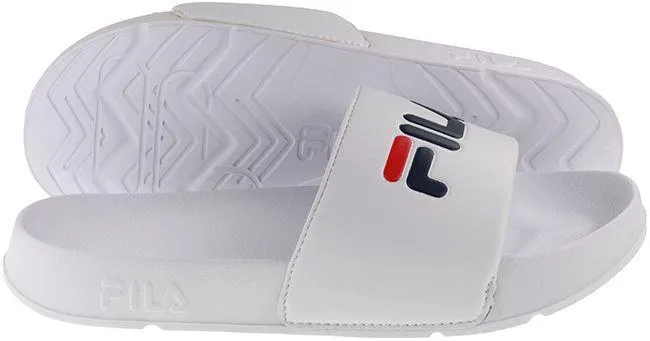 Fila Slides Mens Drifter White Navy