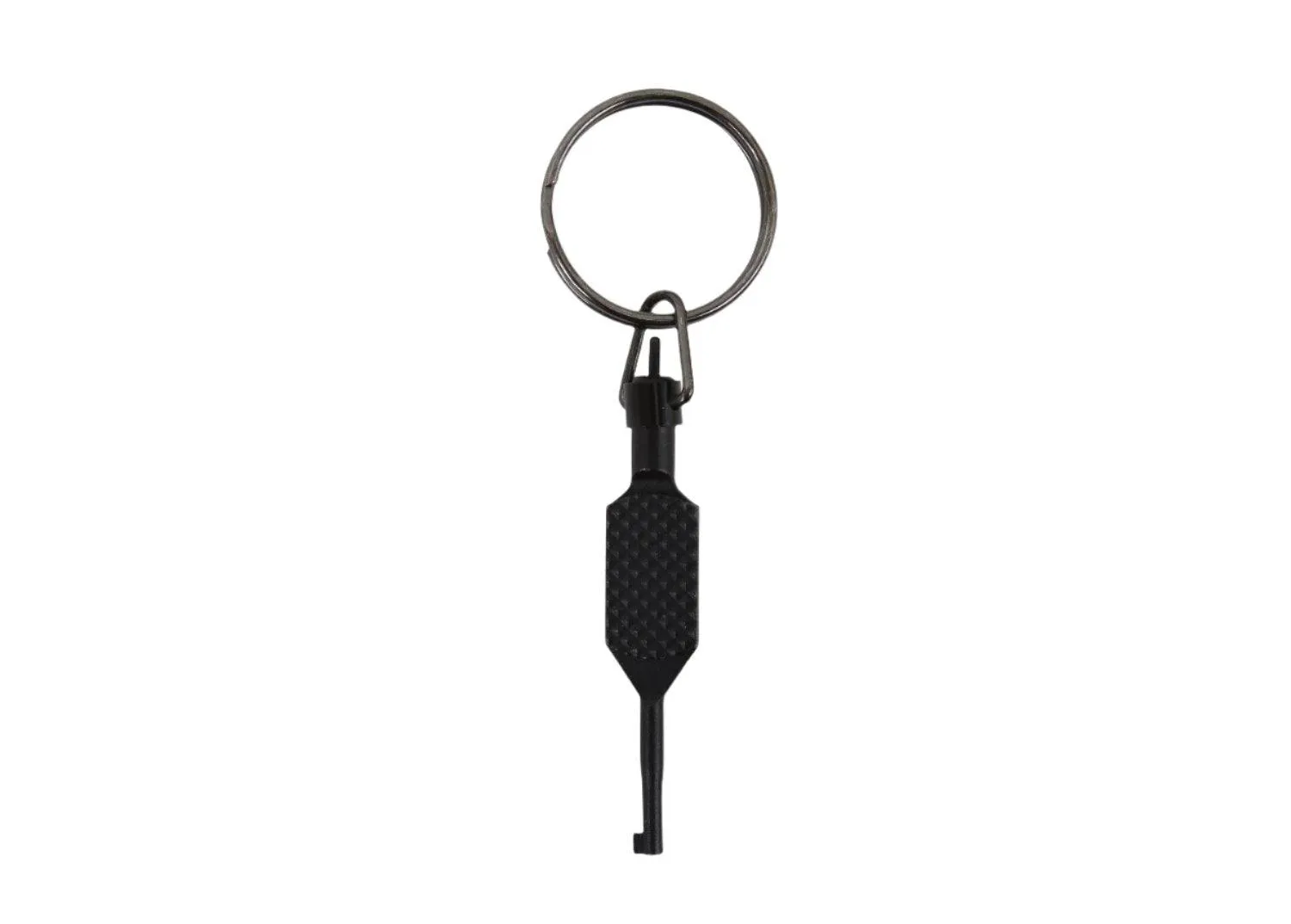 Flat Knurled Swivel Handcuff Key