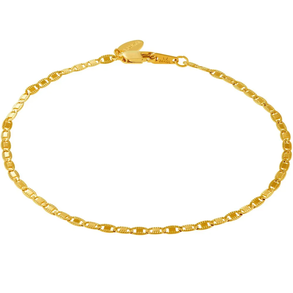 Flat Mariner Link Anklet