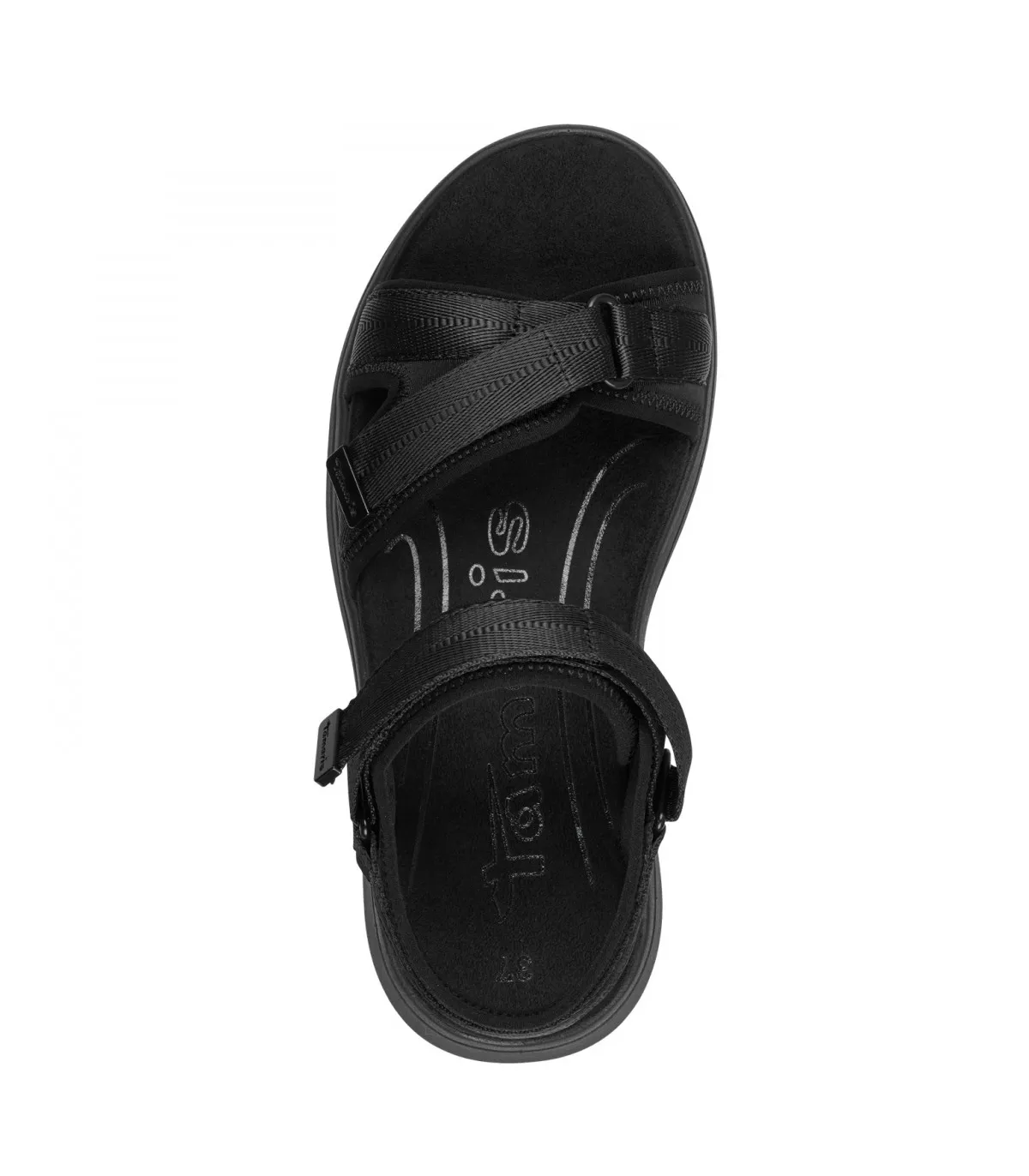 Flat Sandal By Tamaris -Black 1-28262-42-001