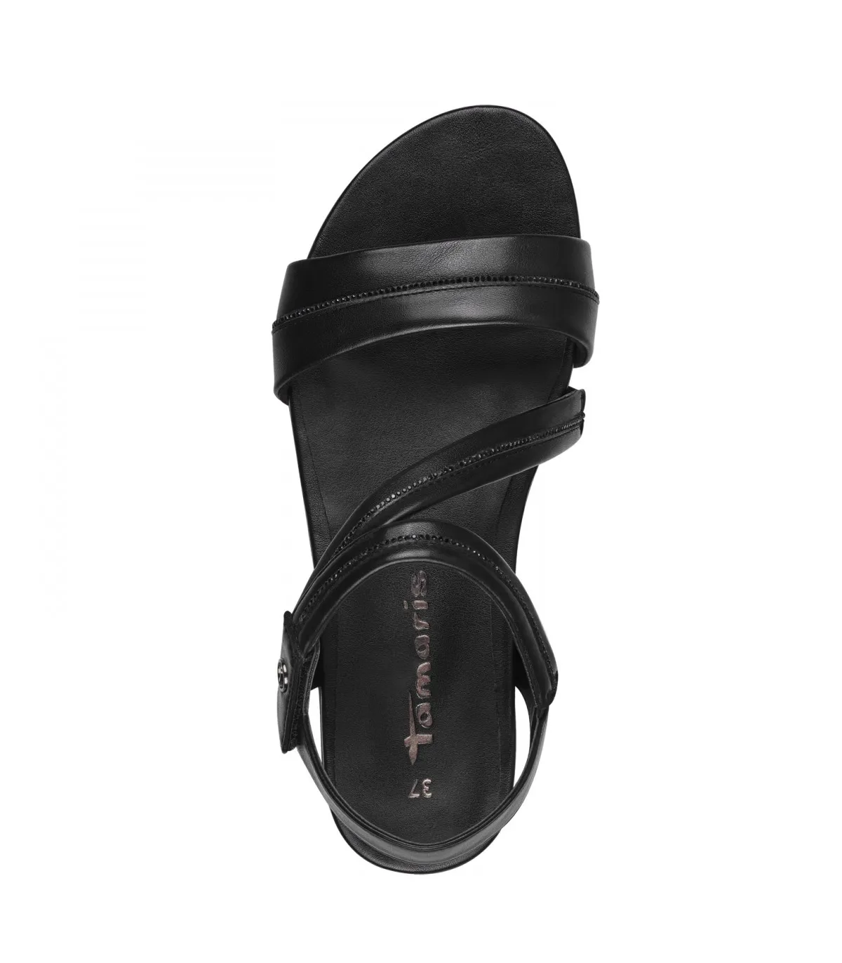 Flat Sandal By Tamaris -Black -28121-42-001