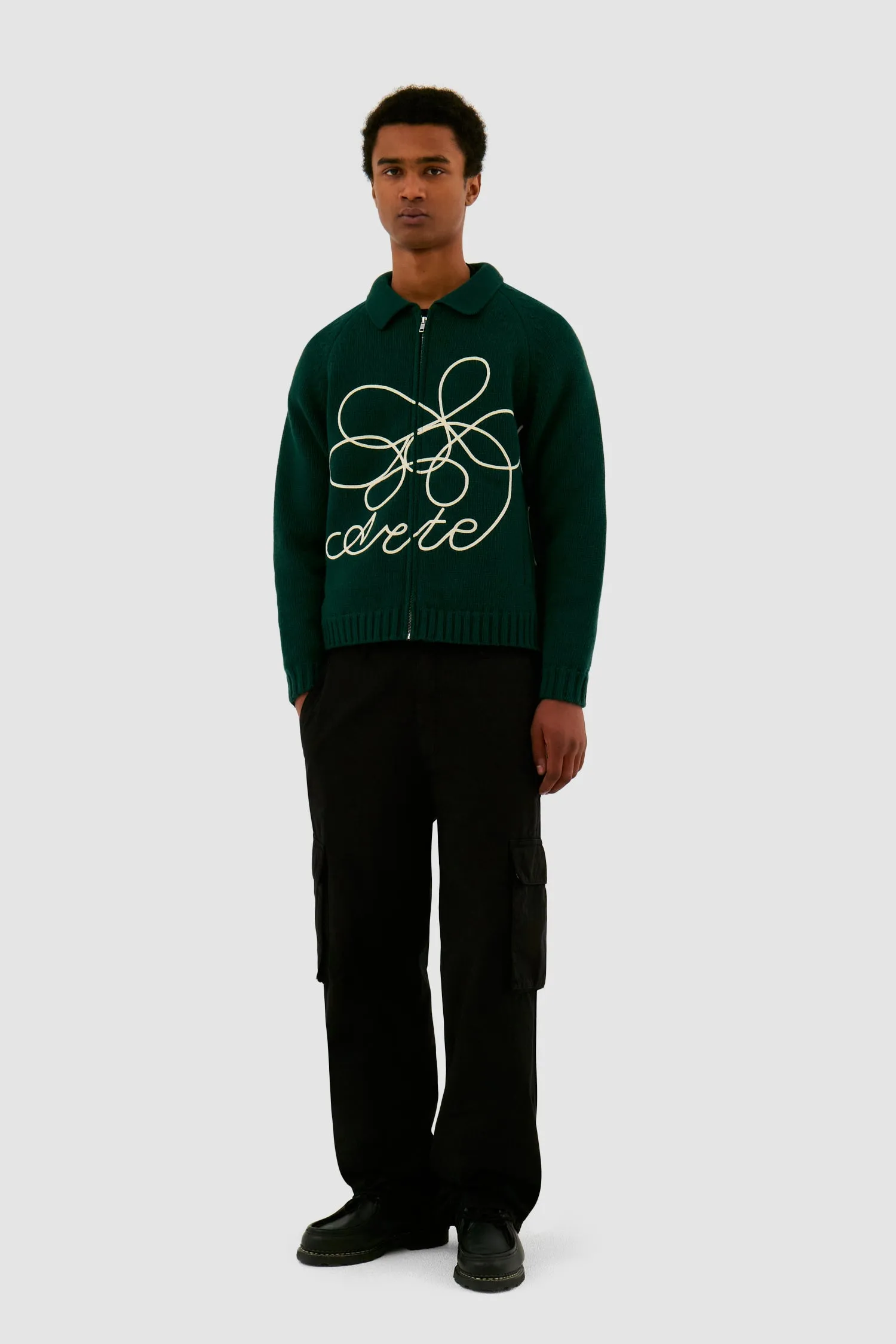 Flower Logo Knit - Green