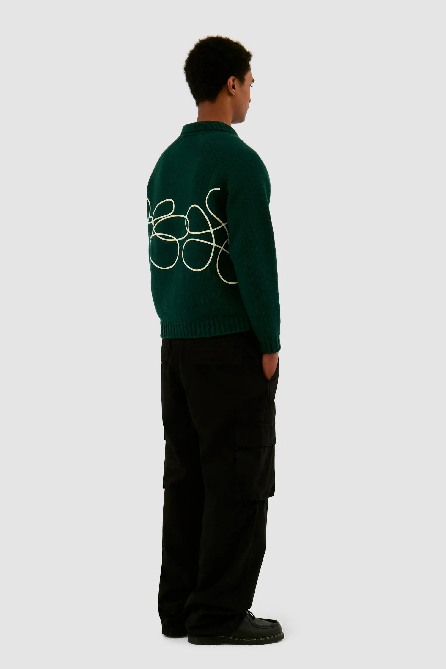 Flower Logo Knit - Green