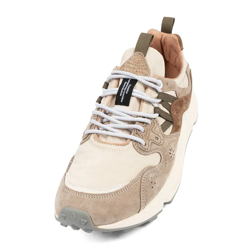 Flower Mountain Beige Yamano 3 Sneakers