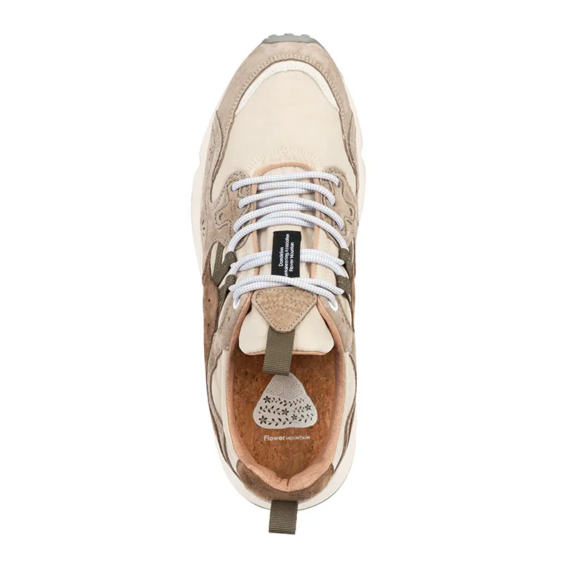 Flower Mountain Beige Yamano 3 Sneakers